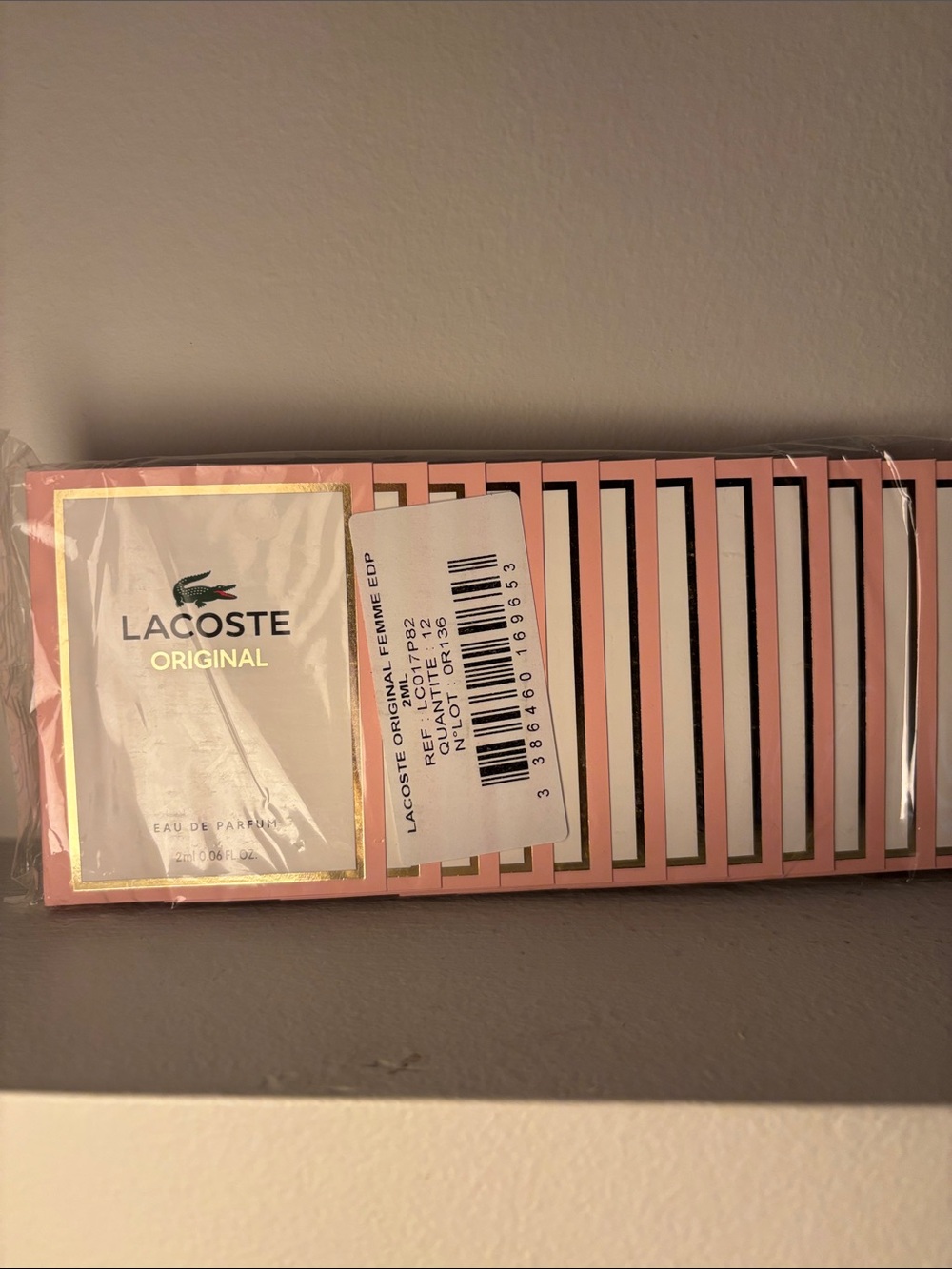 Woman’s Lacoste Original x12 samples